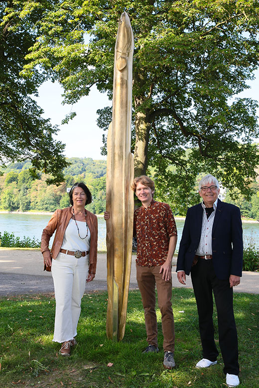 Gruppenbild mit „Klima-Aal“